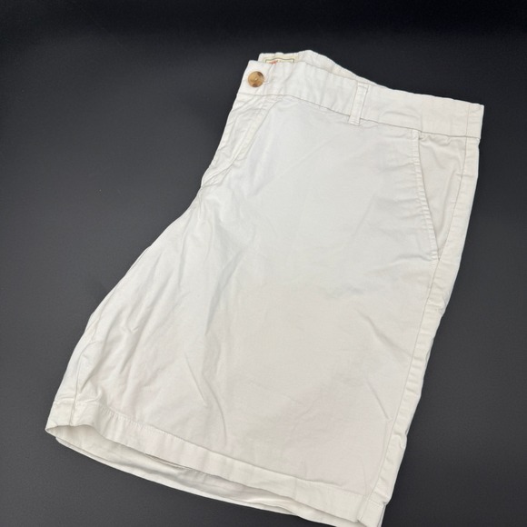 Khakis by Gap The Boyfriend‎ Short Women's Plus Size 18 White - Picture 1 of 9